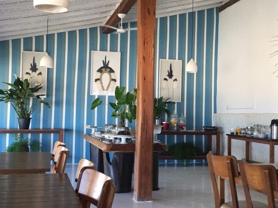 Café da manhã Barra Villa Hotel.