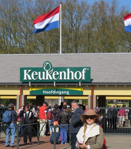 Keukenhof Amsterdam Jardins entrada.