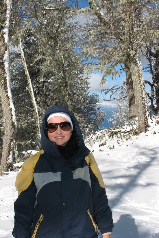 Bariloche no inverno.