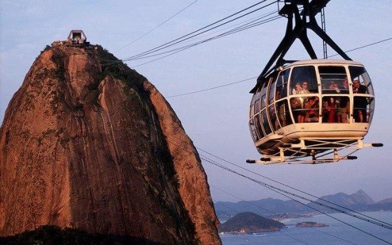 Primeira vez no Rio de Janeiro.