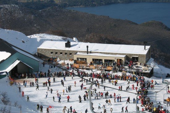 Bariloche no inverno.