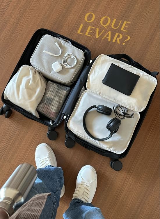 O que levar na mala de viagem.